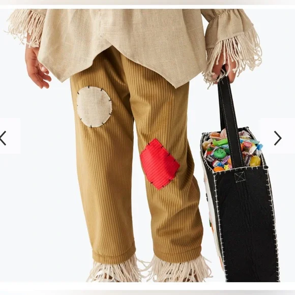 Wizard of Oz  Kids Scarecrow Costume - PBK - Picture 5 of 13